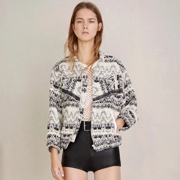 IRO Open Weave Knit Crochet Top - Picture 5 of 5